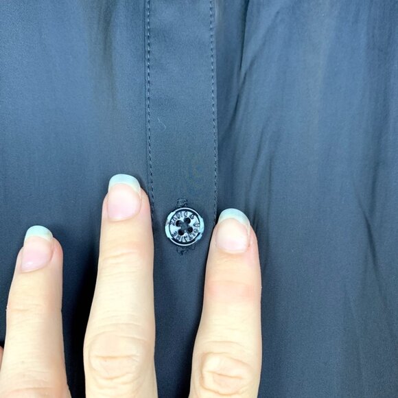 Zadig & Voltaire | Caosys Satin Sleeveless Romper Navy Blue - Picture 12 of 12